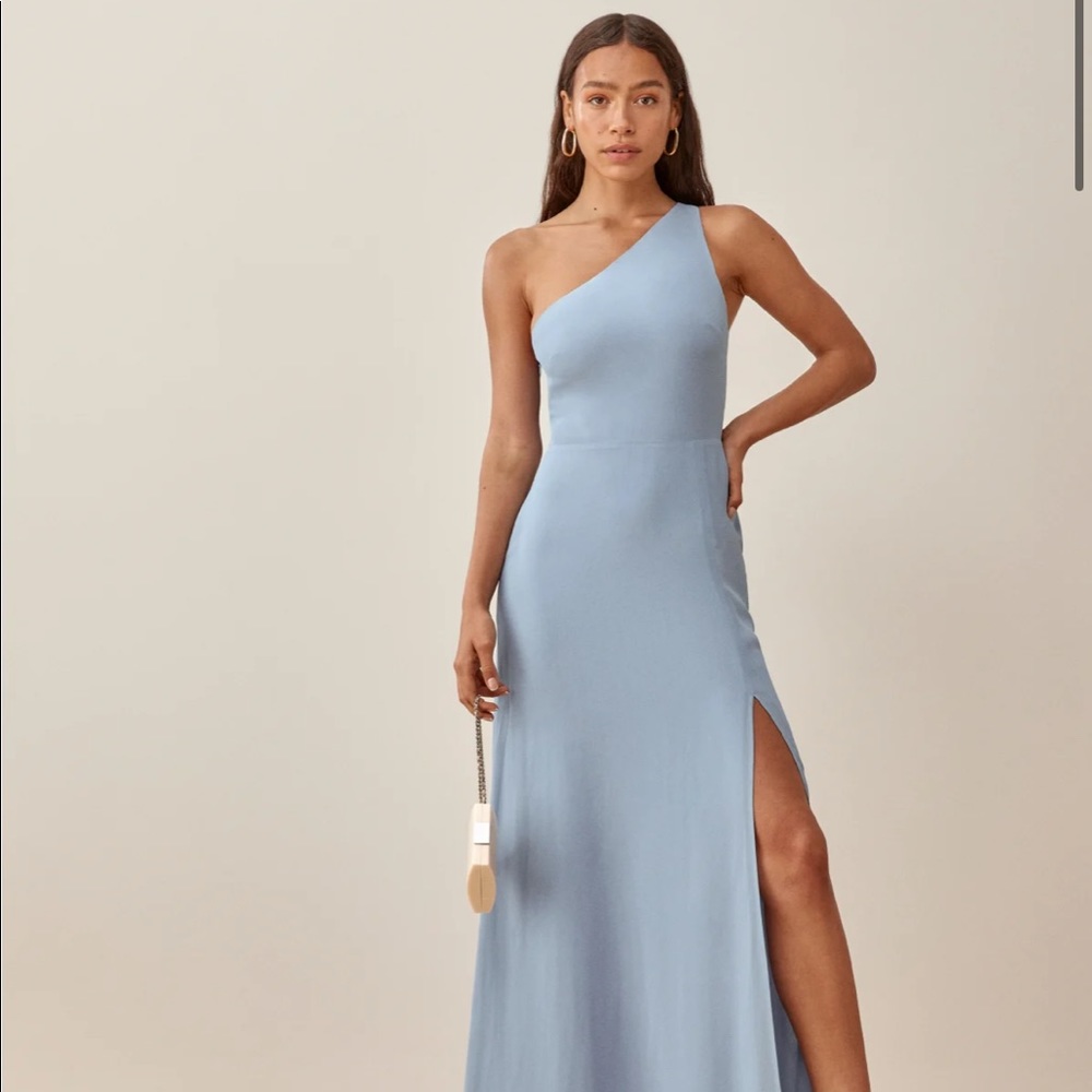 Reformation Evelyn Dress - One Shoulder